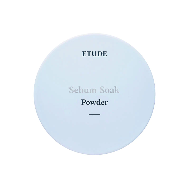 Etude Sebum Soak Powder 5G (21Ad) | Makeup Powder For Oily Face With Sebum Control, Soft Skin Effect And Matte Finish | Flawless Long-Lasting Make Up
